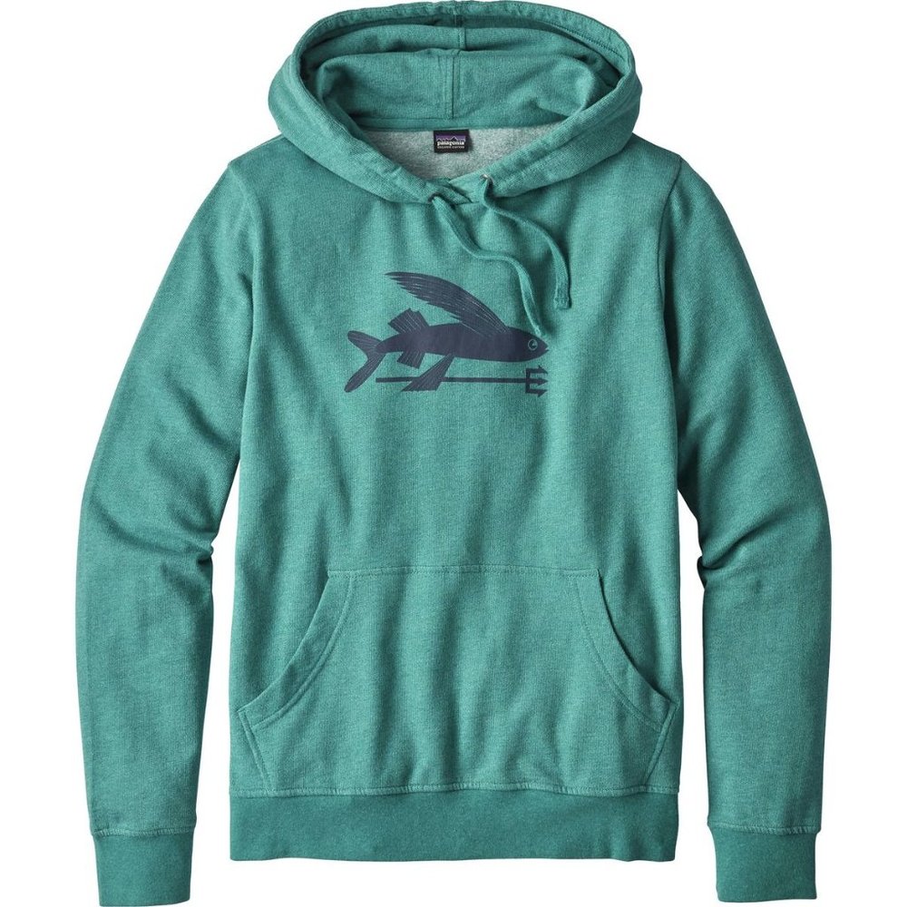Patagonia - Flying Fish Lightweight Pullover Hoodie, X-Small